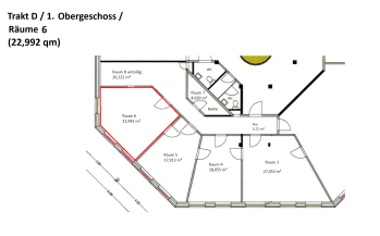 Klasse Büroräume im Gründerzentrum – Kleines Büro für ein ruhiges Arbeiten